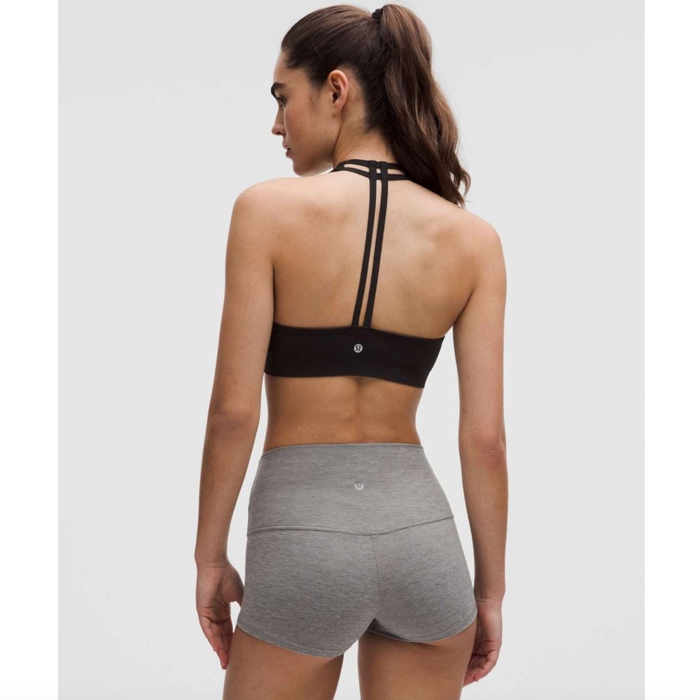lululemon athletica Black Strappy Sports Bra